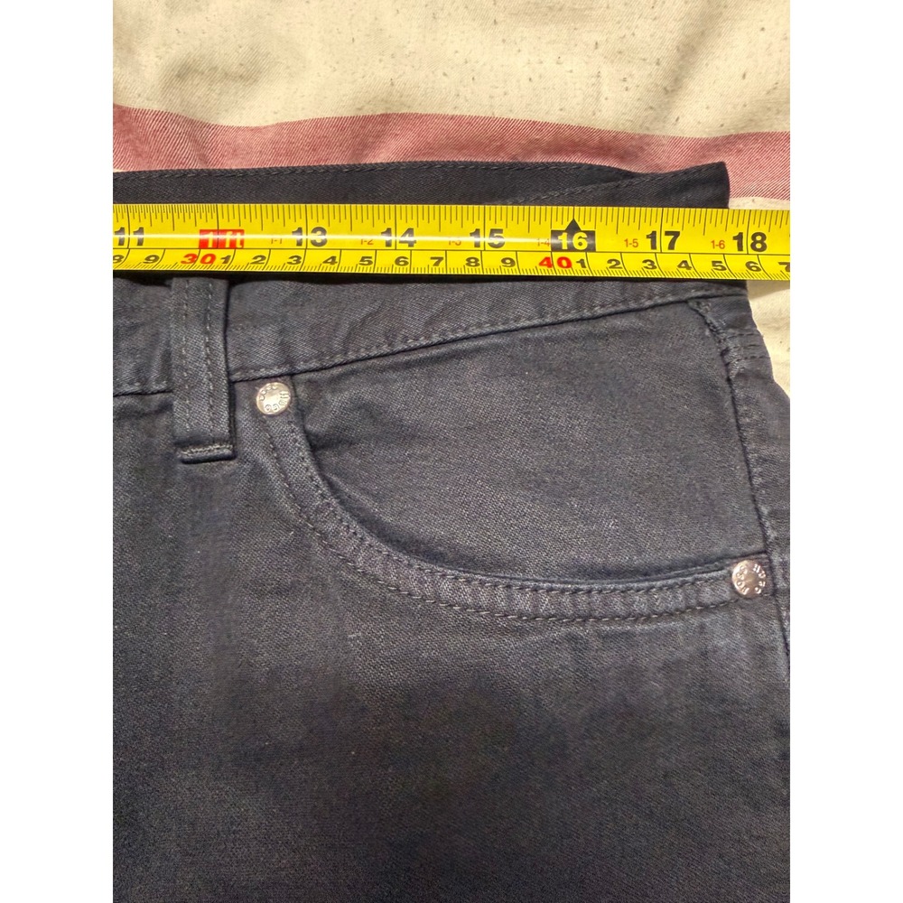Hugo Boss Alabama Black Jeans Mens 36x33 Made in Italy Straight Leg Cotton - Picture 9 of 12